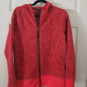 RBX Hot Pink Heather Full-Zip Hoodie